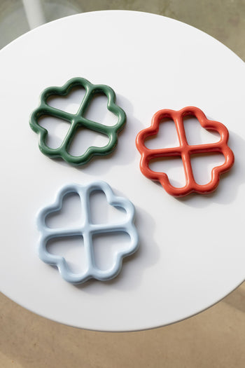 &klevering Clover Trivet Green
