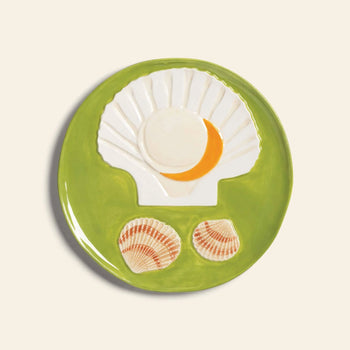 klevering De La Mer Plate Set of 4 Multicolour 4