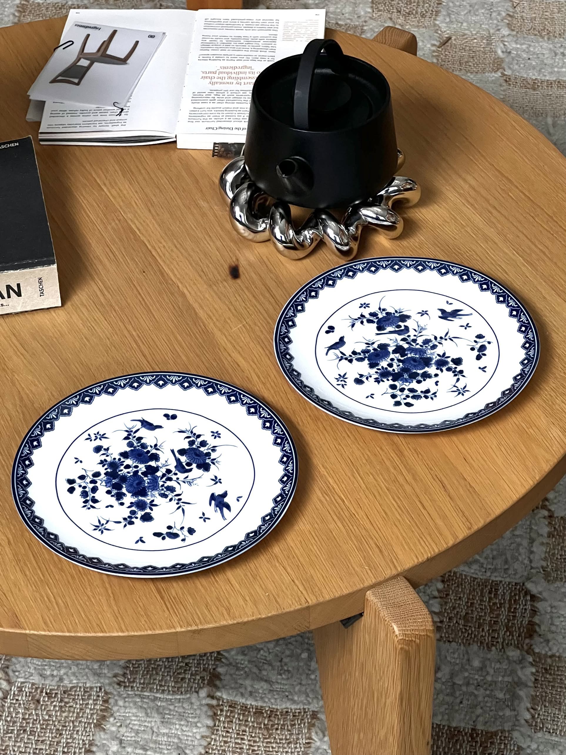 &klevering Delftware Plate, Set of 2 - Blue