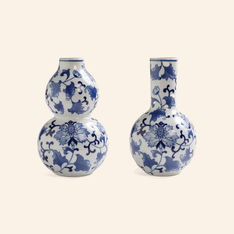 &amp;klevering Dutch Delight 大号花瓶，2 件套