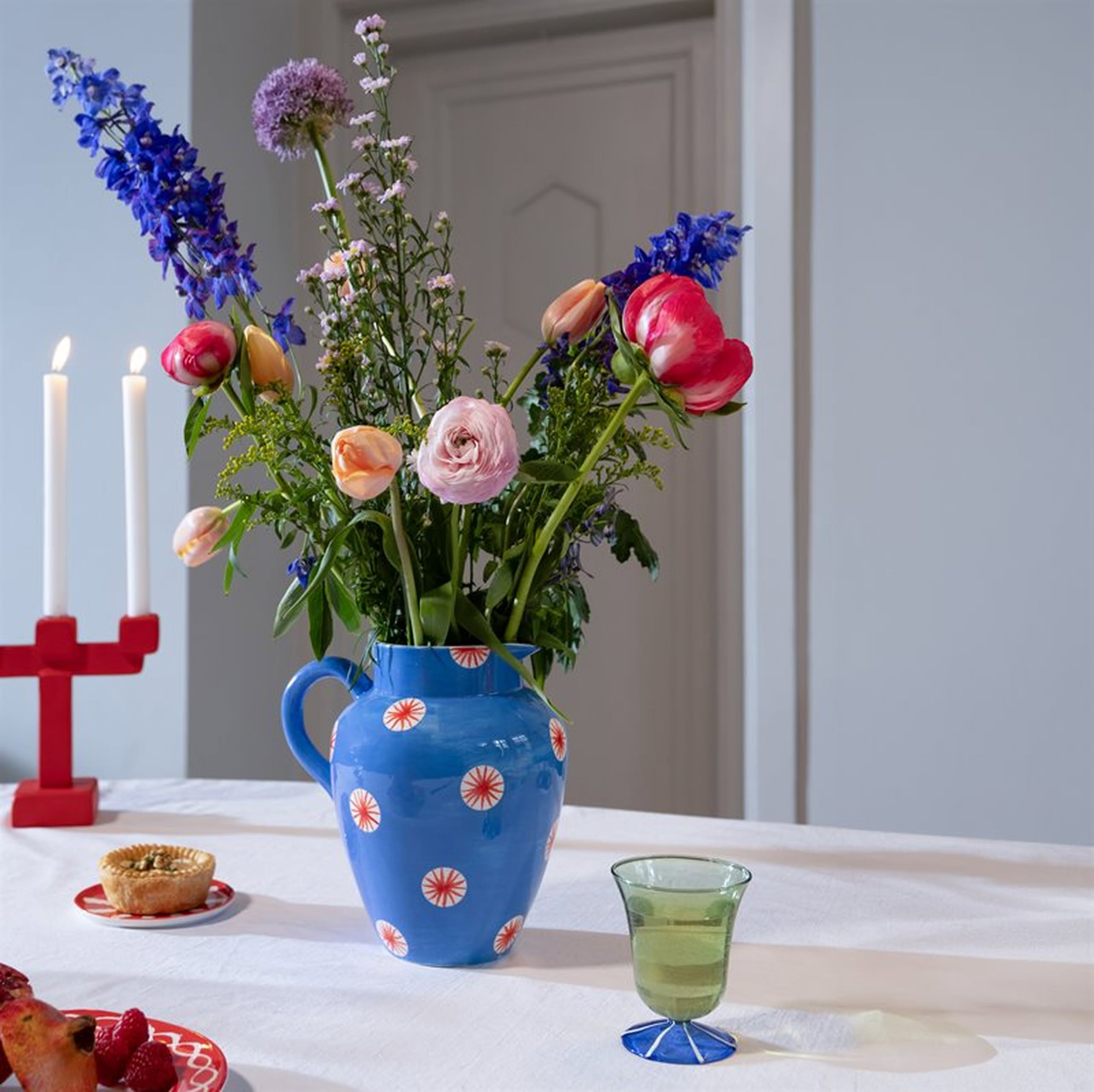 &klevering Festivo Jug - Blue