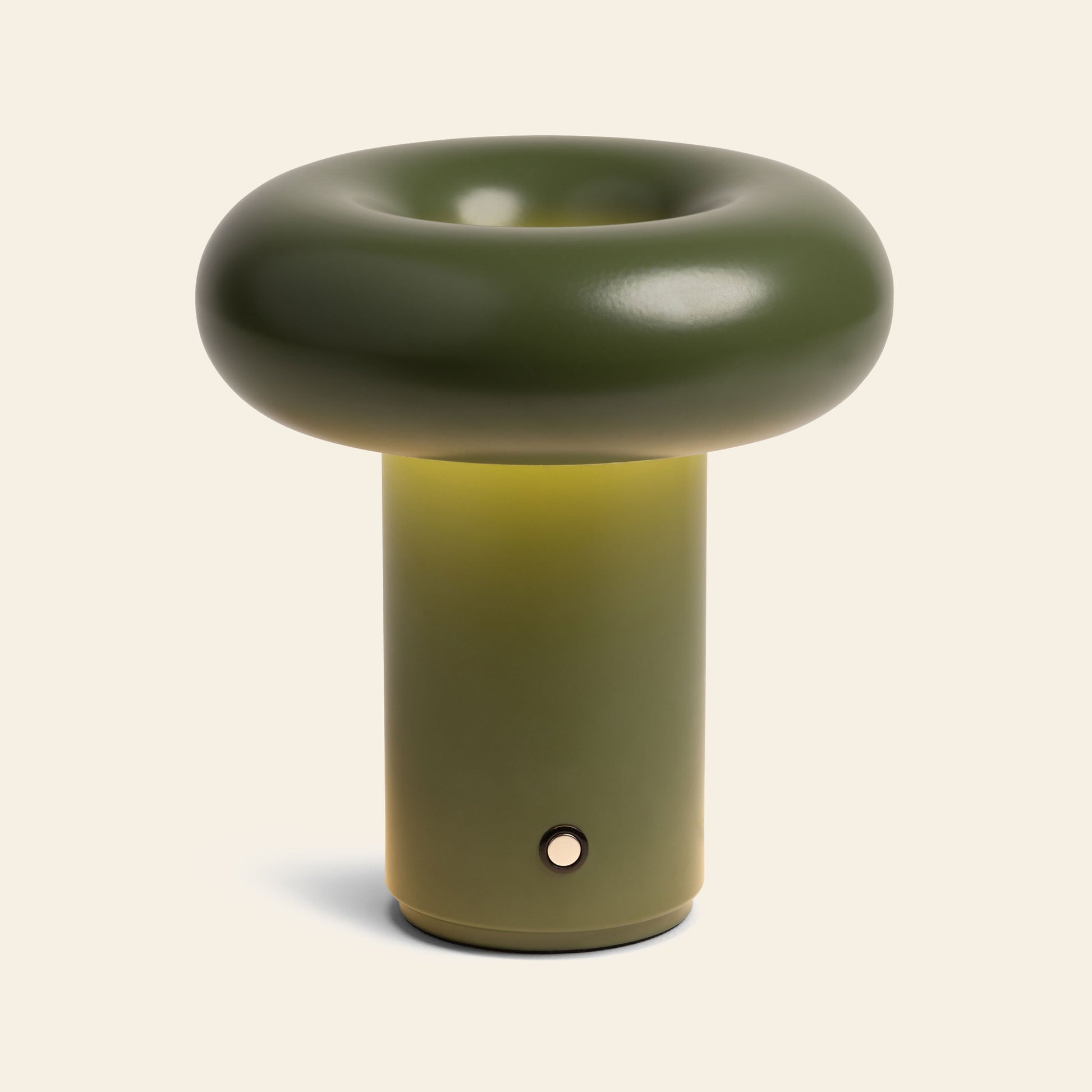 &klevering Glimpse Portable Lamp Moss Green