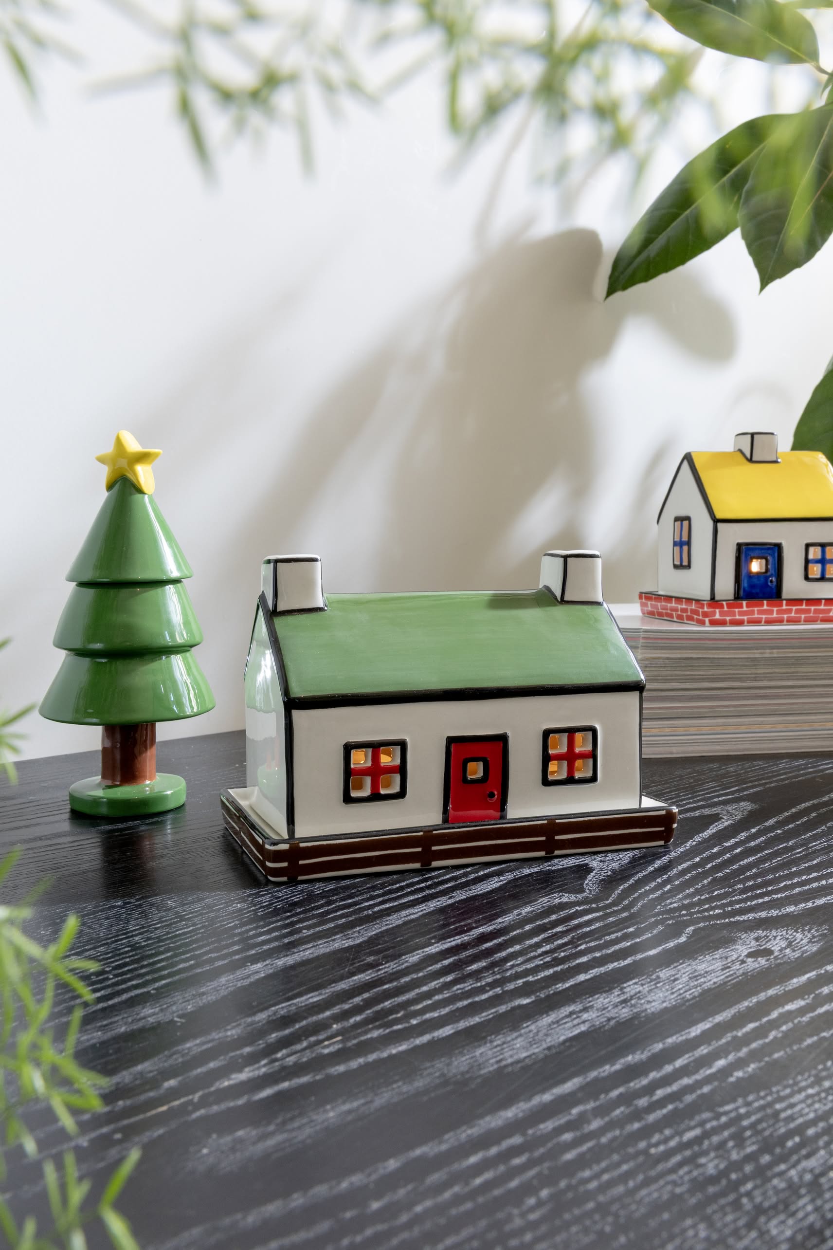 &klevering Haines Bungalow Tealight Multicolour