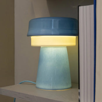 &klevering Hat Table Lamp Blue