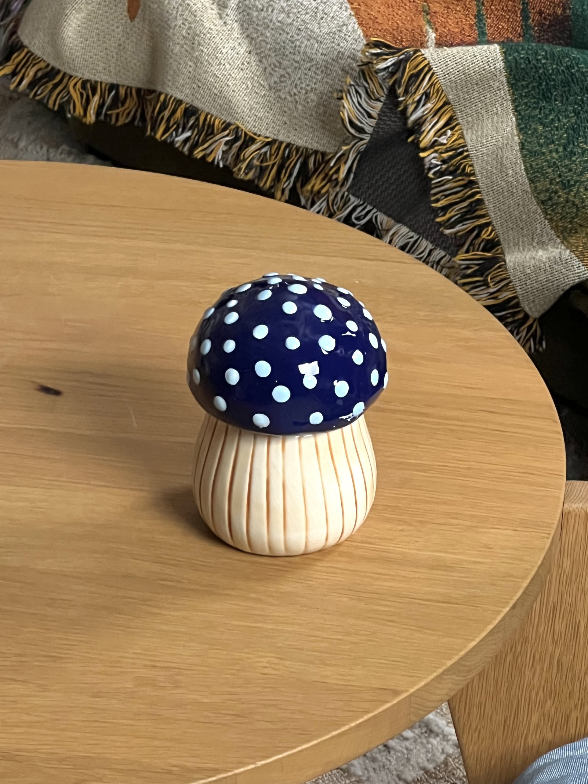 &klevering Magic Mushroom Jar Medium Multicolour
