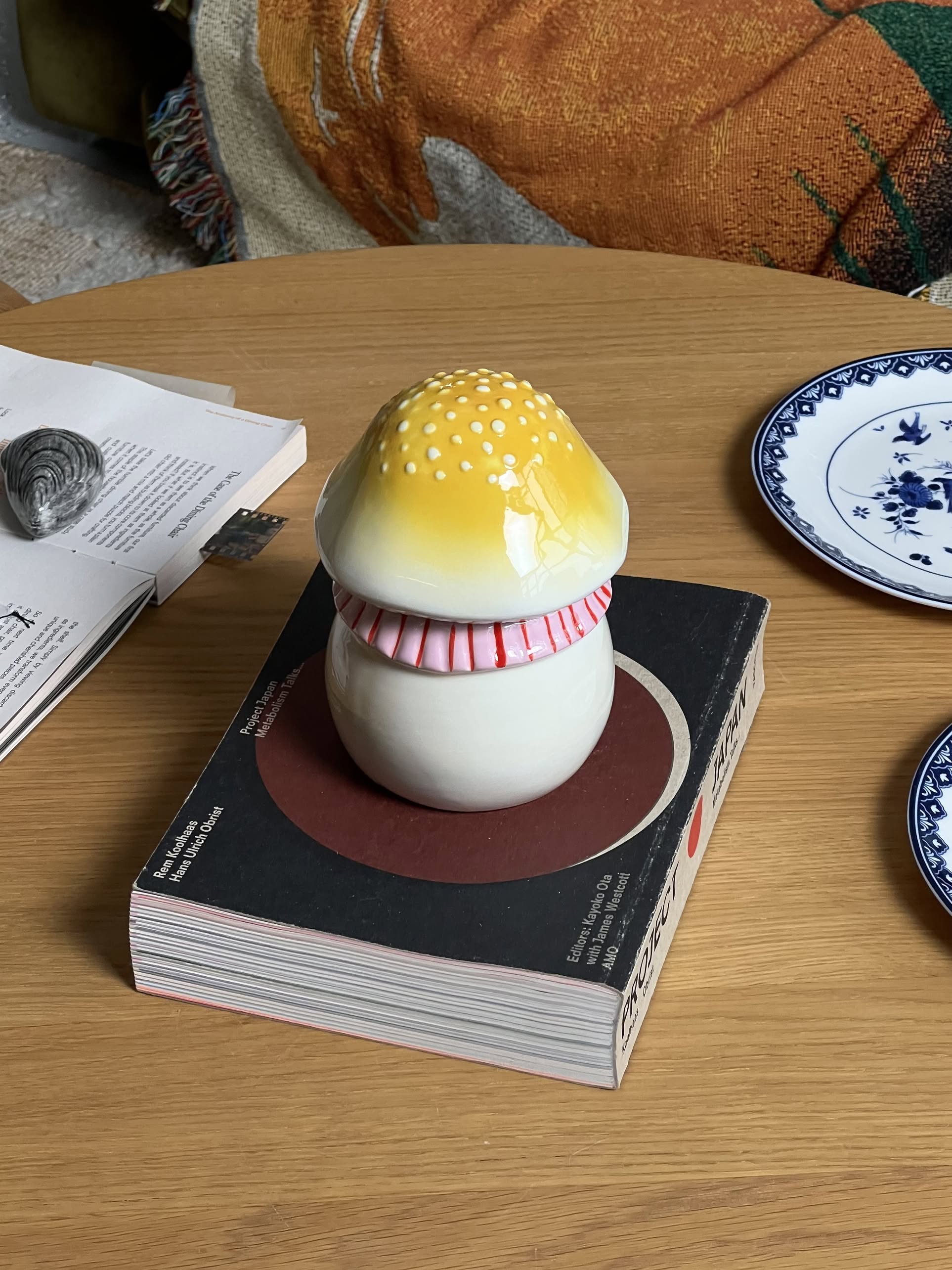 &klevering Magic Mushroom Jar, Small - Multicolour