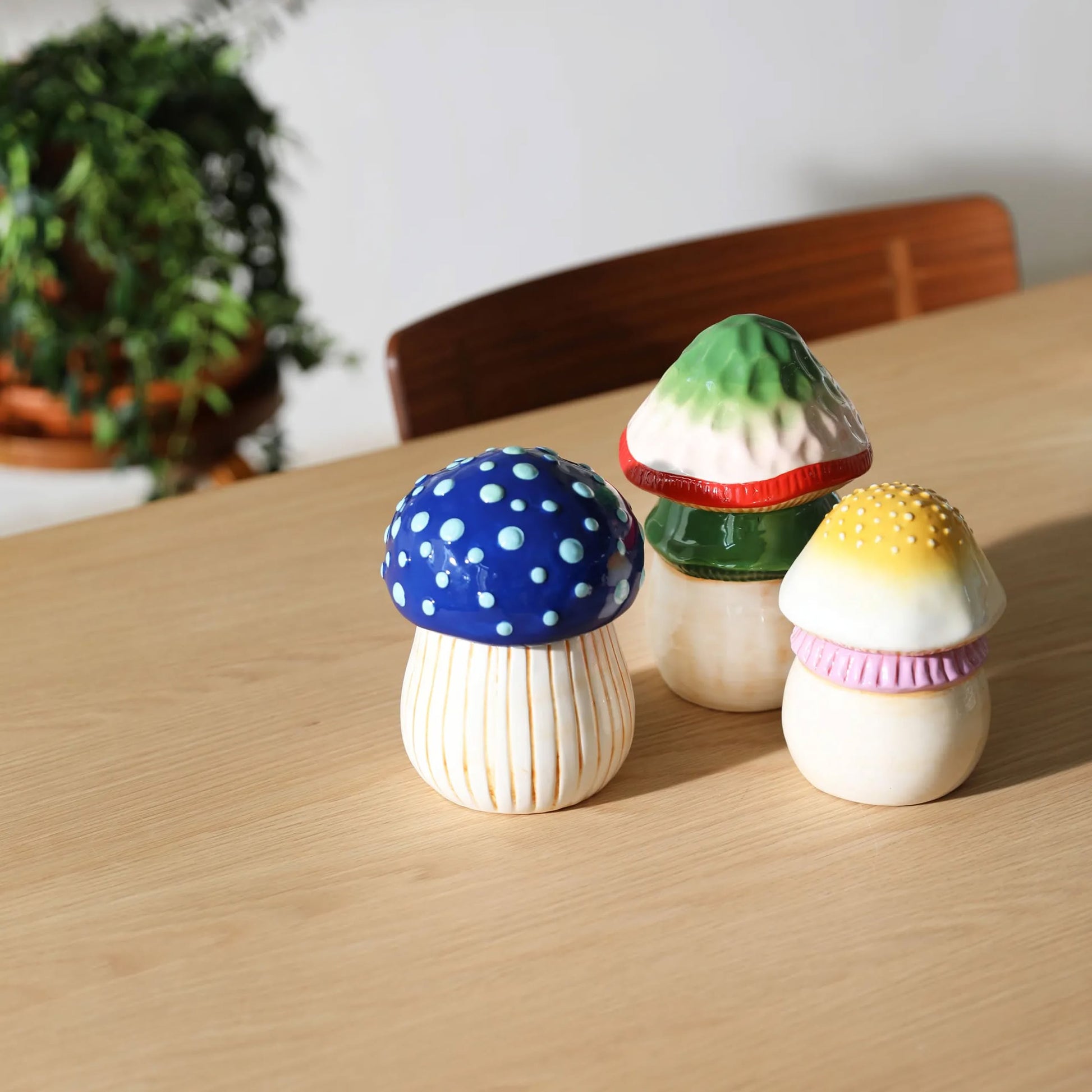 &klevering Magic Mushroom Jar Small Multicolour