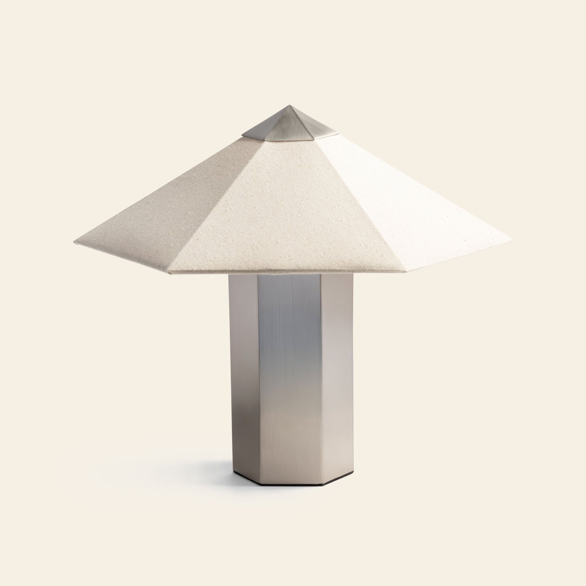 &klevering Phira Table Lamp Brushed Steel