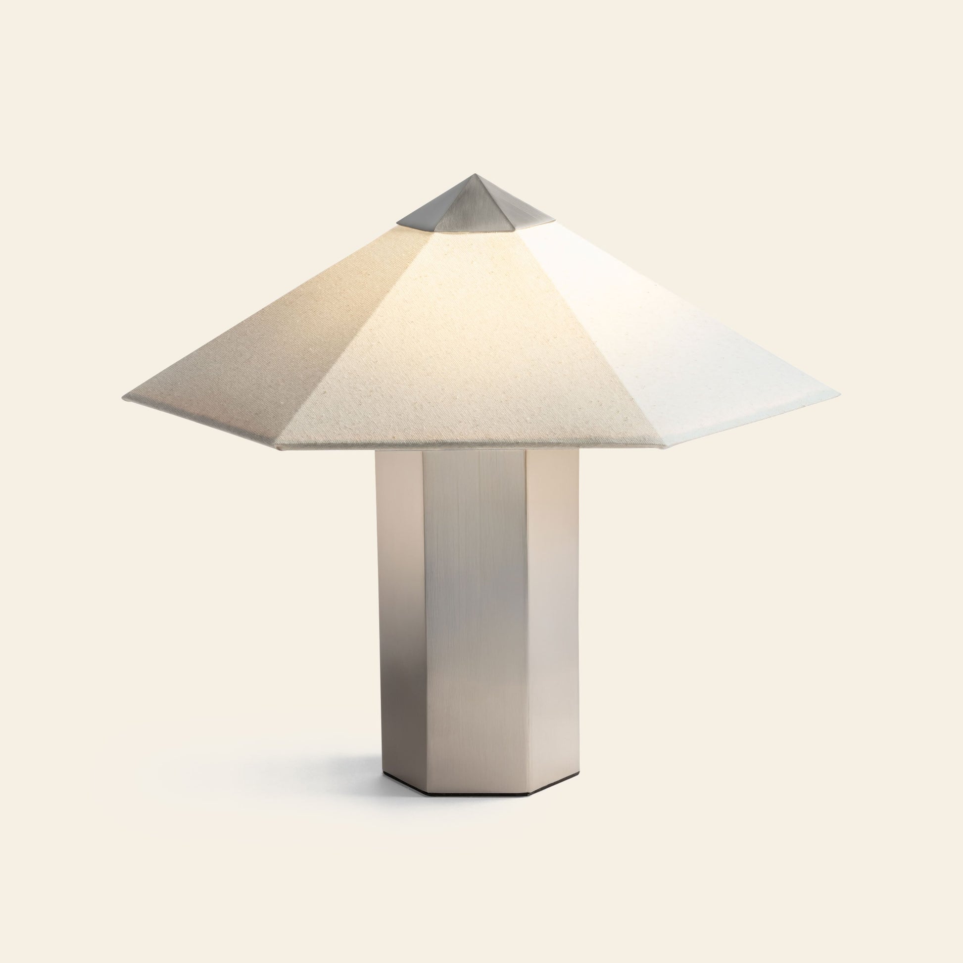 &klevering Phira Table Lamp Brushed Steel