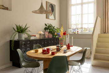 &klevering Phira Table Lamp Brushed Steel