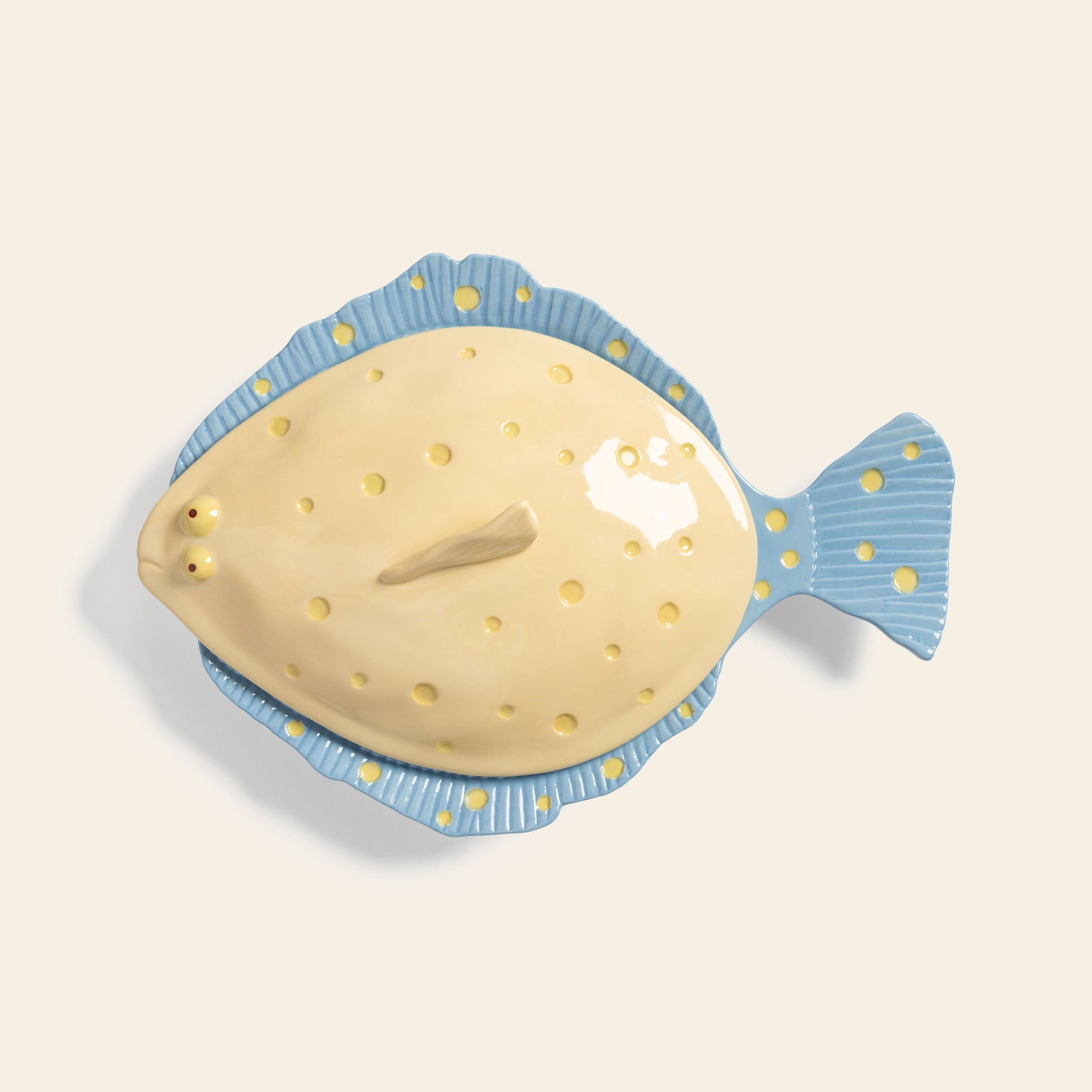 &klevering Plaice Tureen Yellow