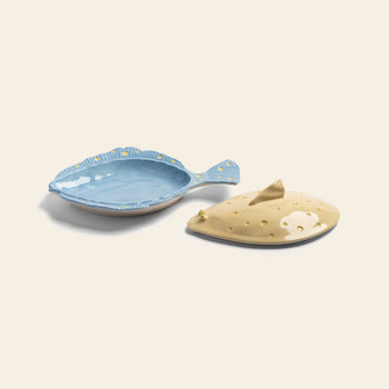 &klevering Plaice Tureen Yellow