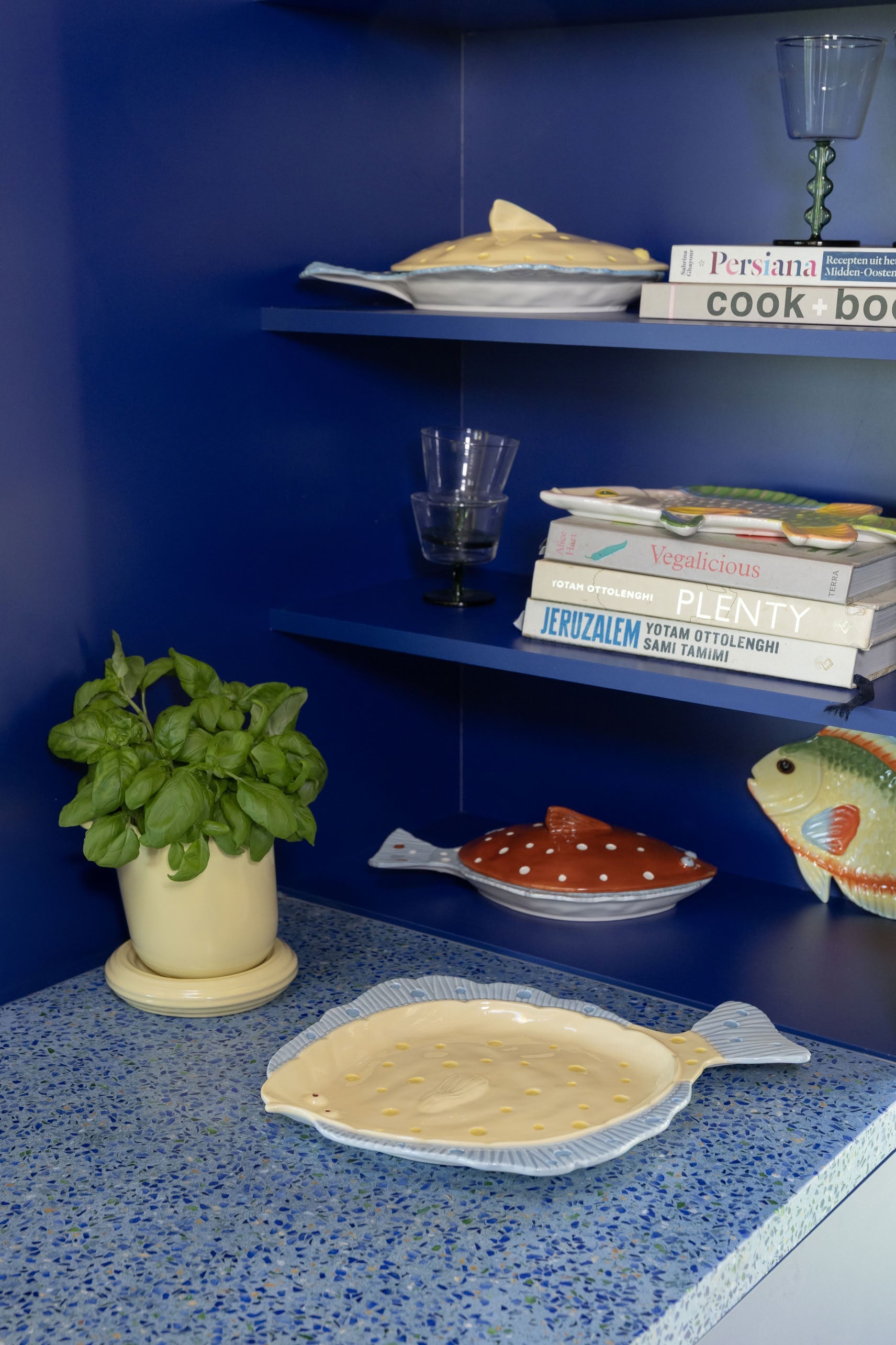 &klevering Plaice Tureen Yellow