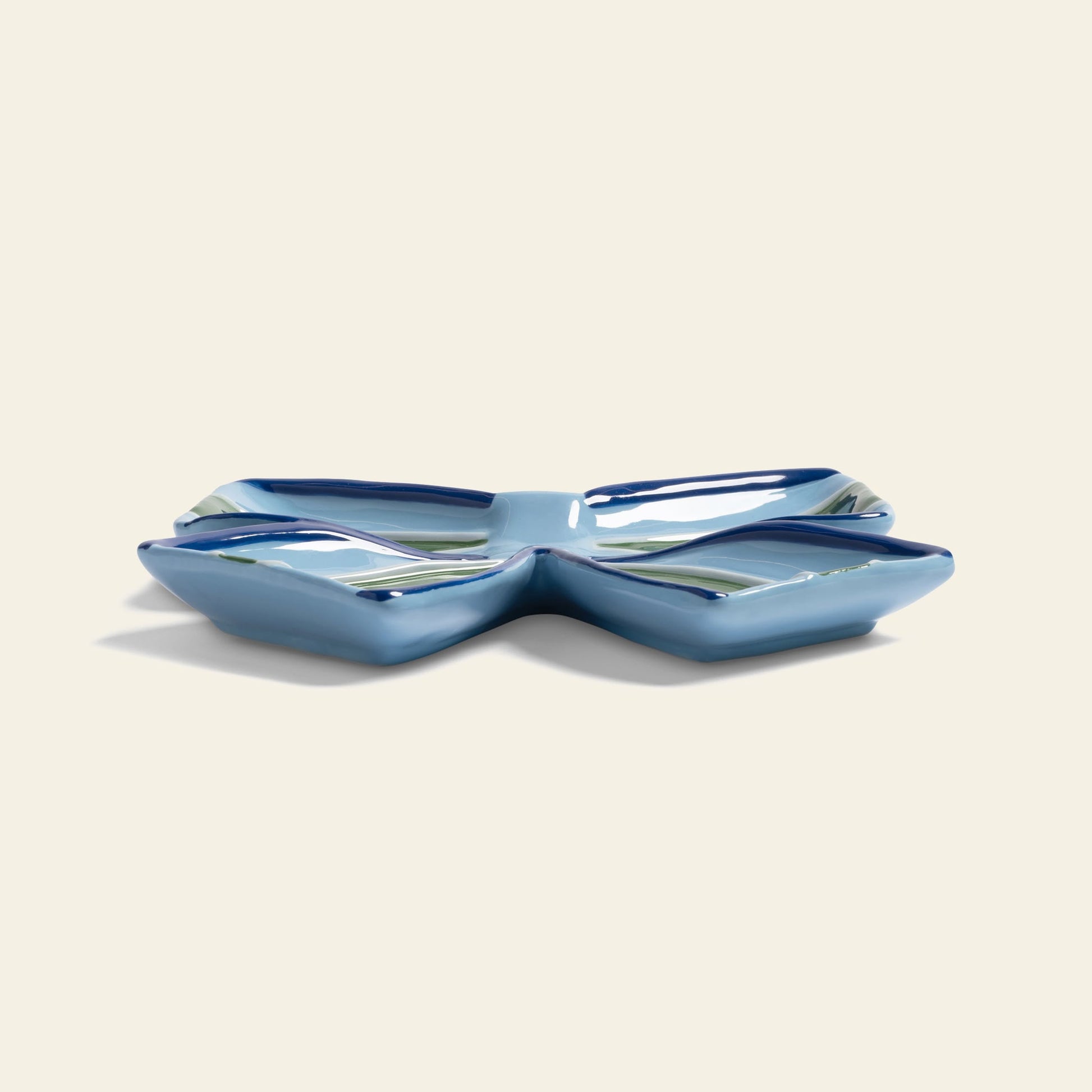 &klevering Ribbon Plate Blue