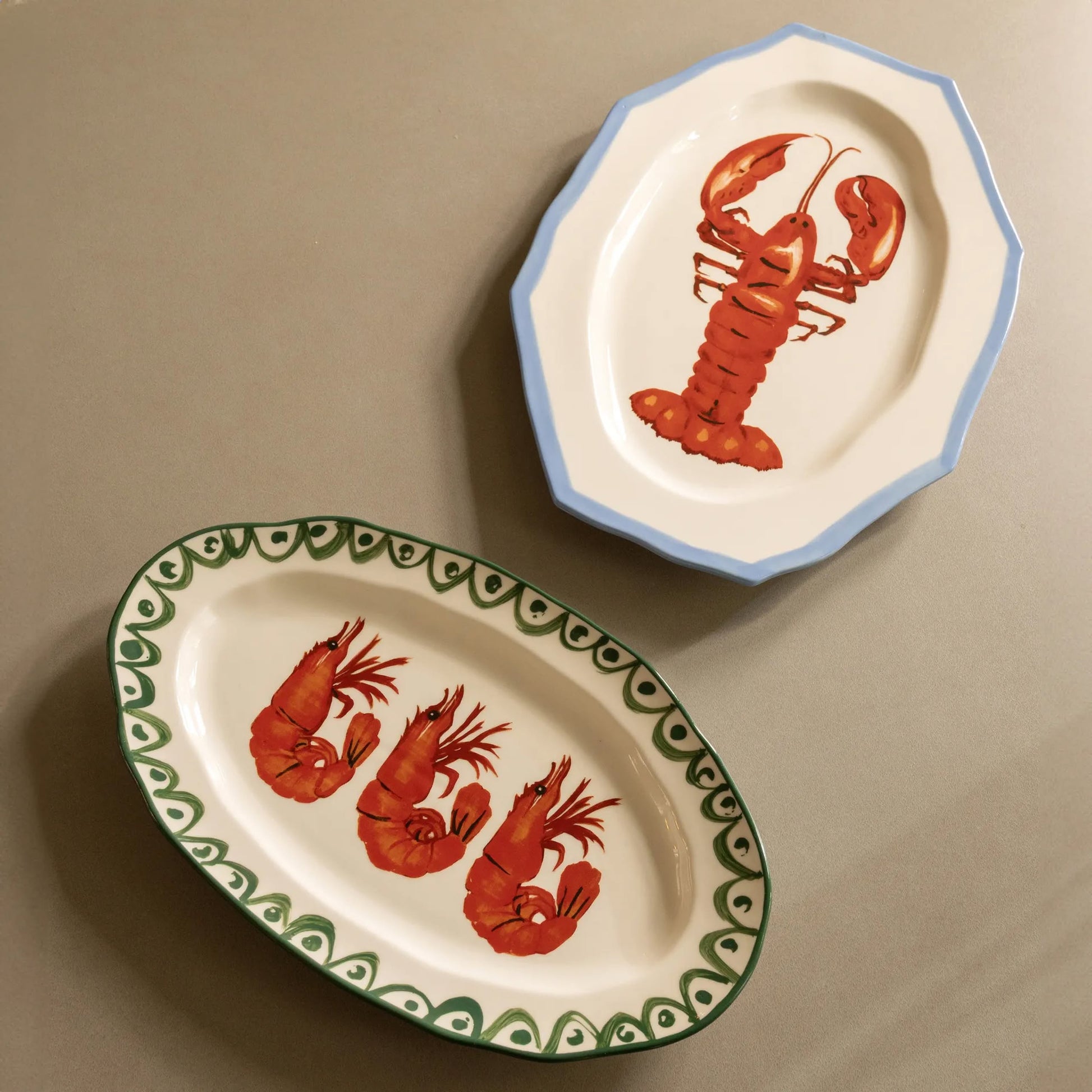&klevering Sirène Shrimp Platter Multicolour