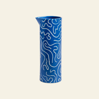 Klevering Soba Jug Blue