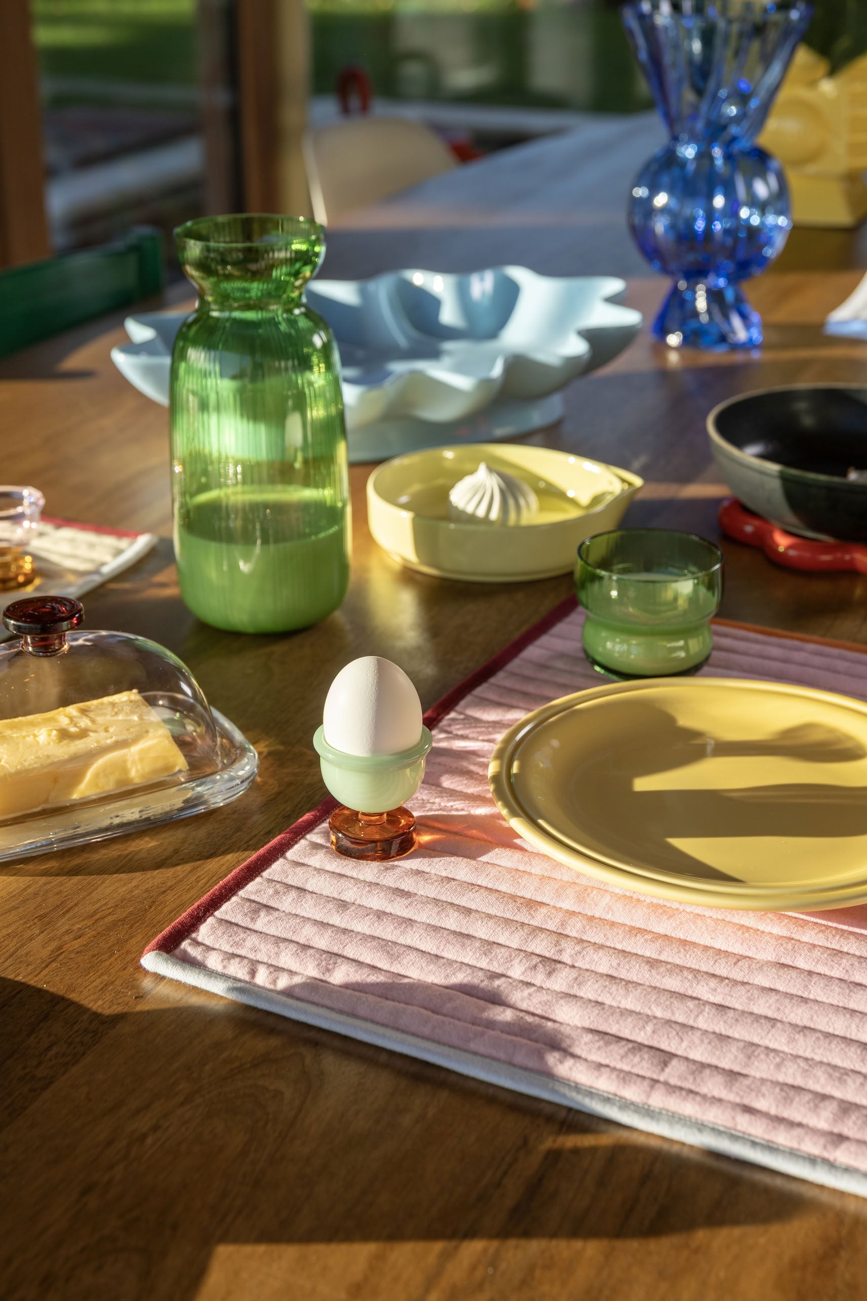 &klevering Stitch Placemat Set of 4 Multicolour