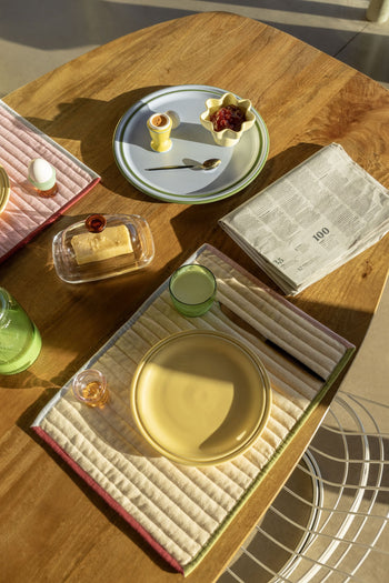 &klevering Stitch Placemat Set of 4 Multicolour