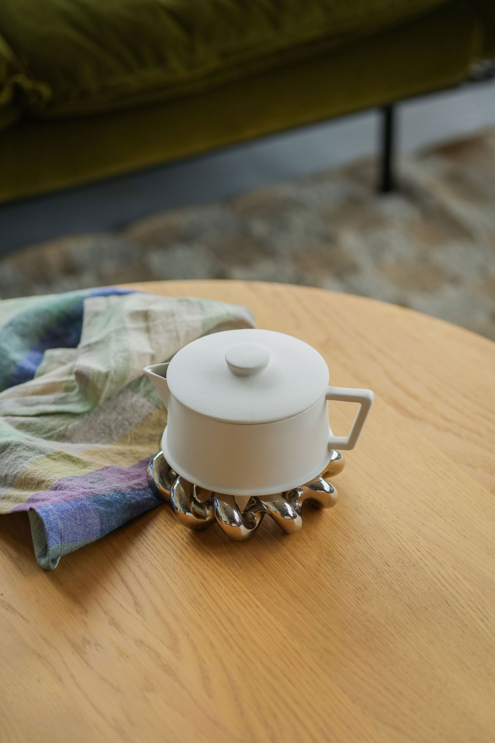 &klevering Twist Trivet Silver