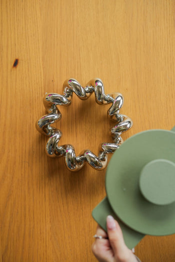 &klevering Twist Trivet Silver