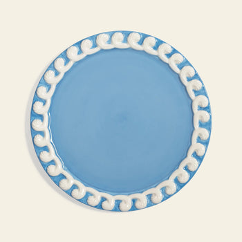 &klevering Whipped Plate #2 Set of 4 Multicolour