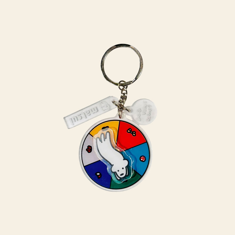 matsui DOGS Keychain Style B - Spinner
