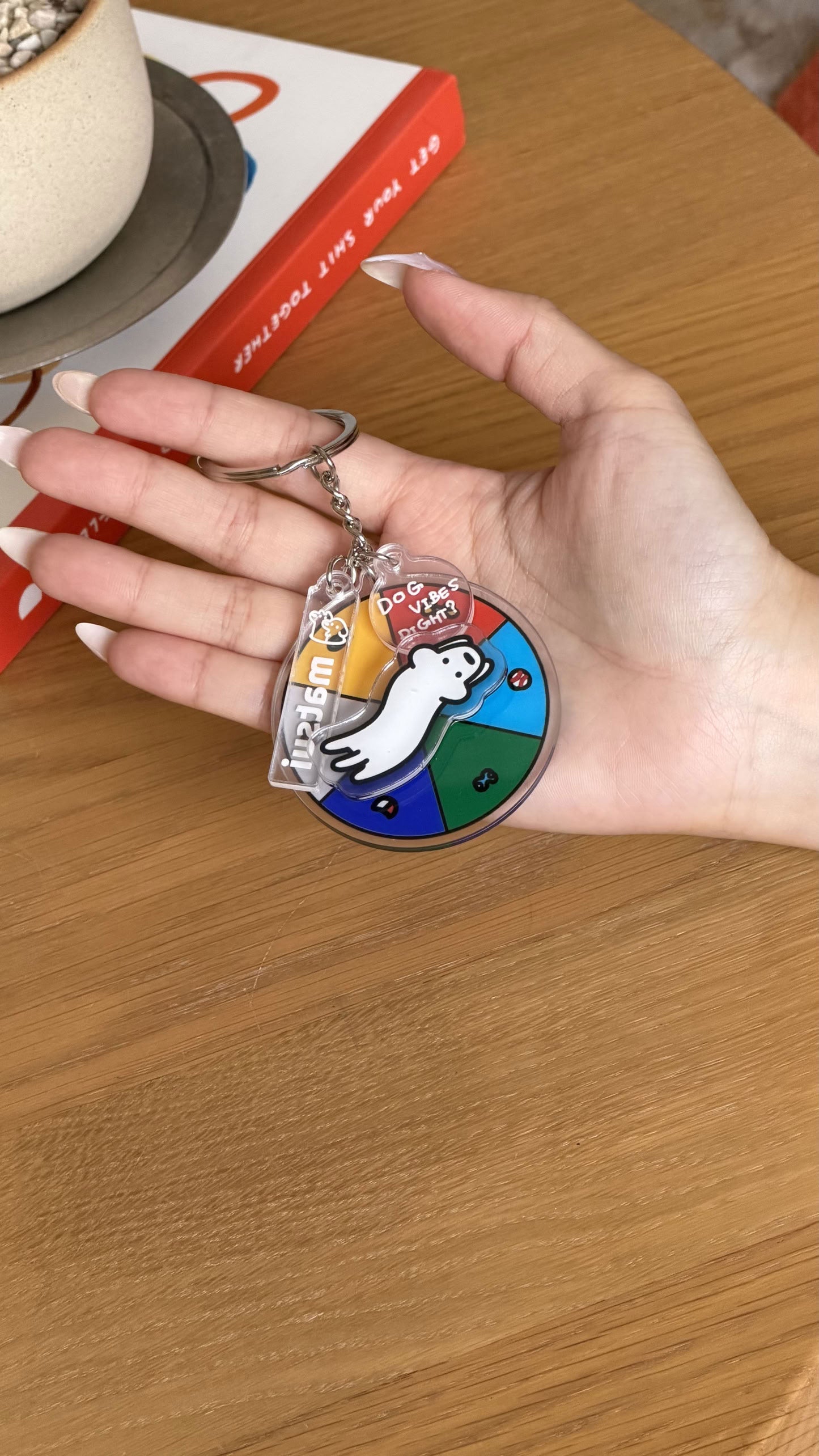 matsui DOGS Keychain Style B Spinner