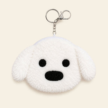matsui DOGS Plush Coin Purse Flat