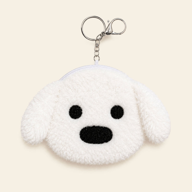 matsui DOGS Plush Coin Purse Flat