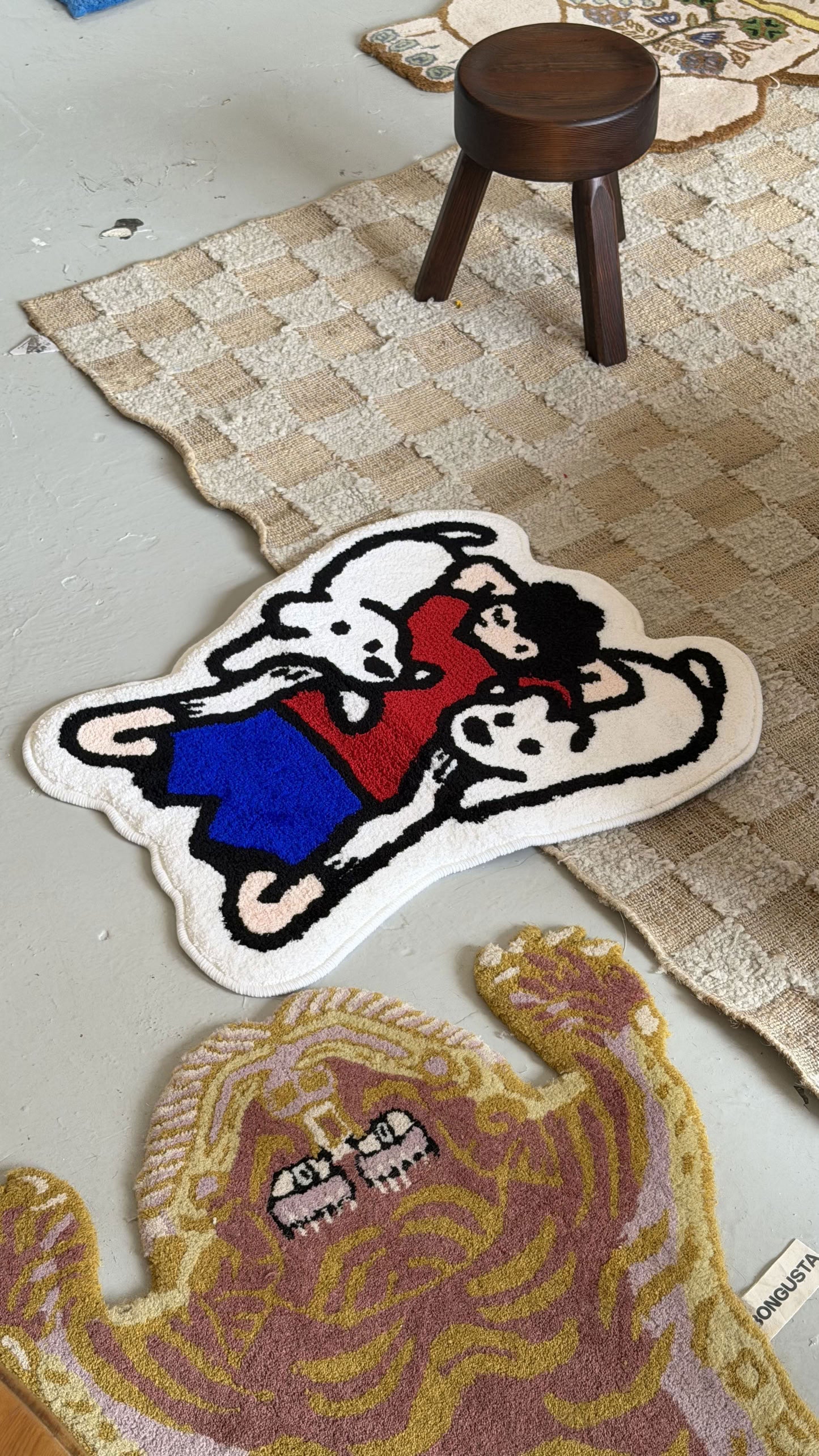 matsui DOGS Rug Style A