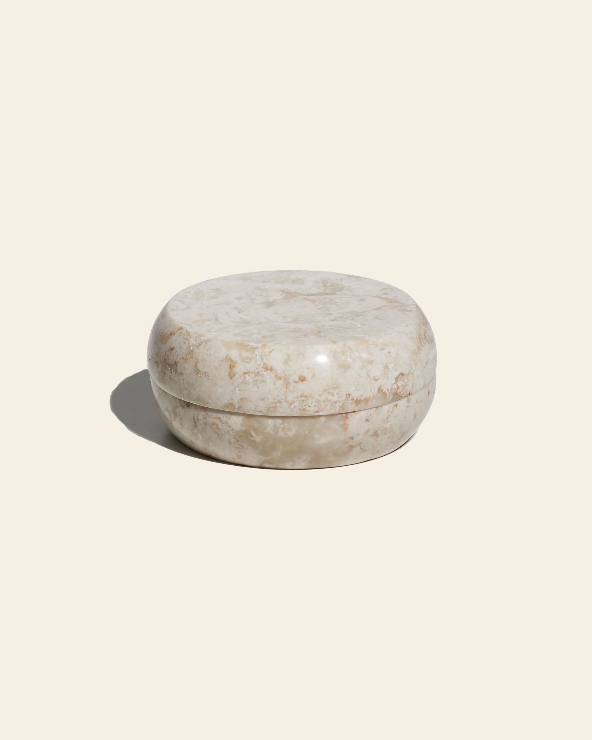 stillgoods Berg Double Lid Box Cream Marble