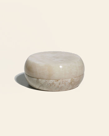 stillgoods Berg Double Lid Box Cream Marble
