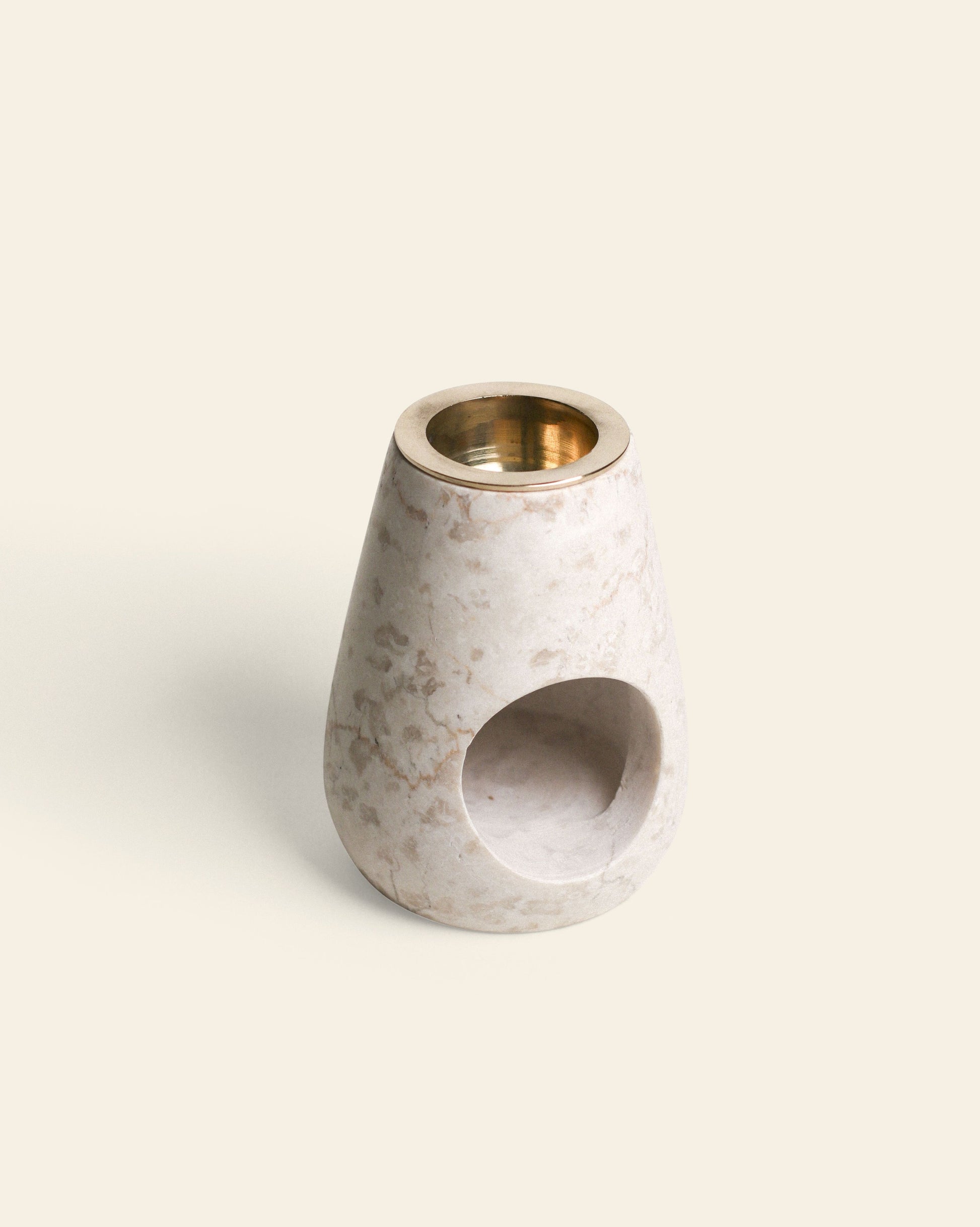 stillgoods Eli Oil Burner Cream Marble 2