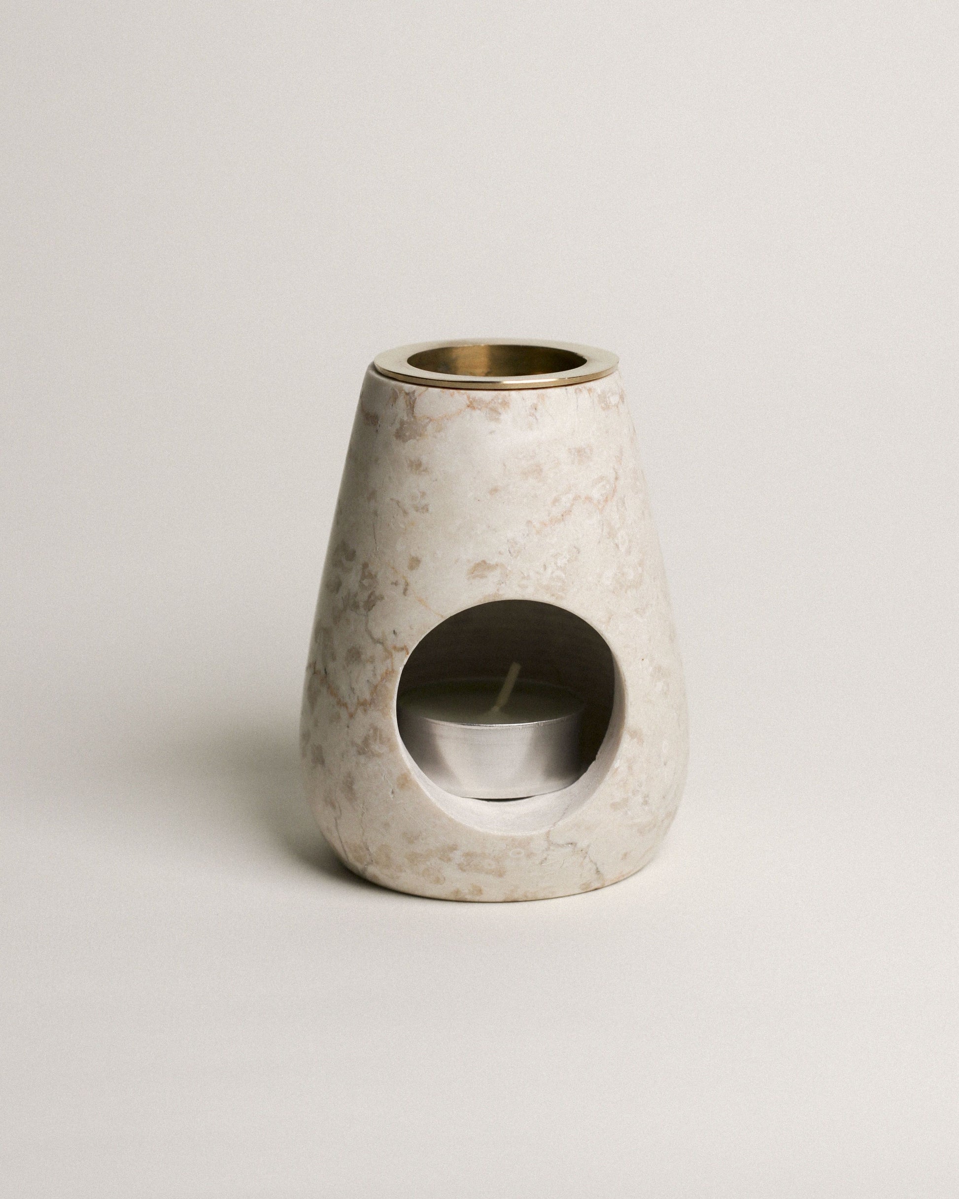 stillgoods Eli Oil Burner Cream Marble 5