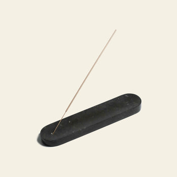 Stillgoods Horizon Incense Holder Black Marble